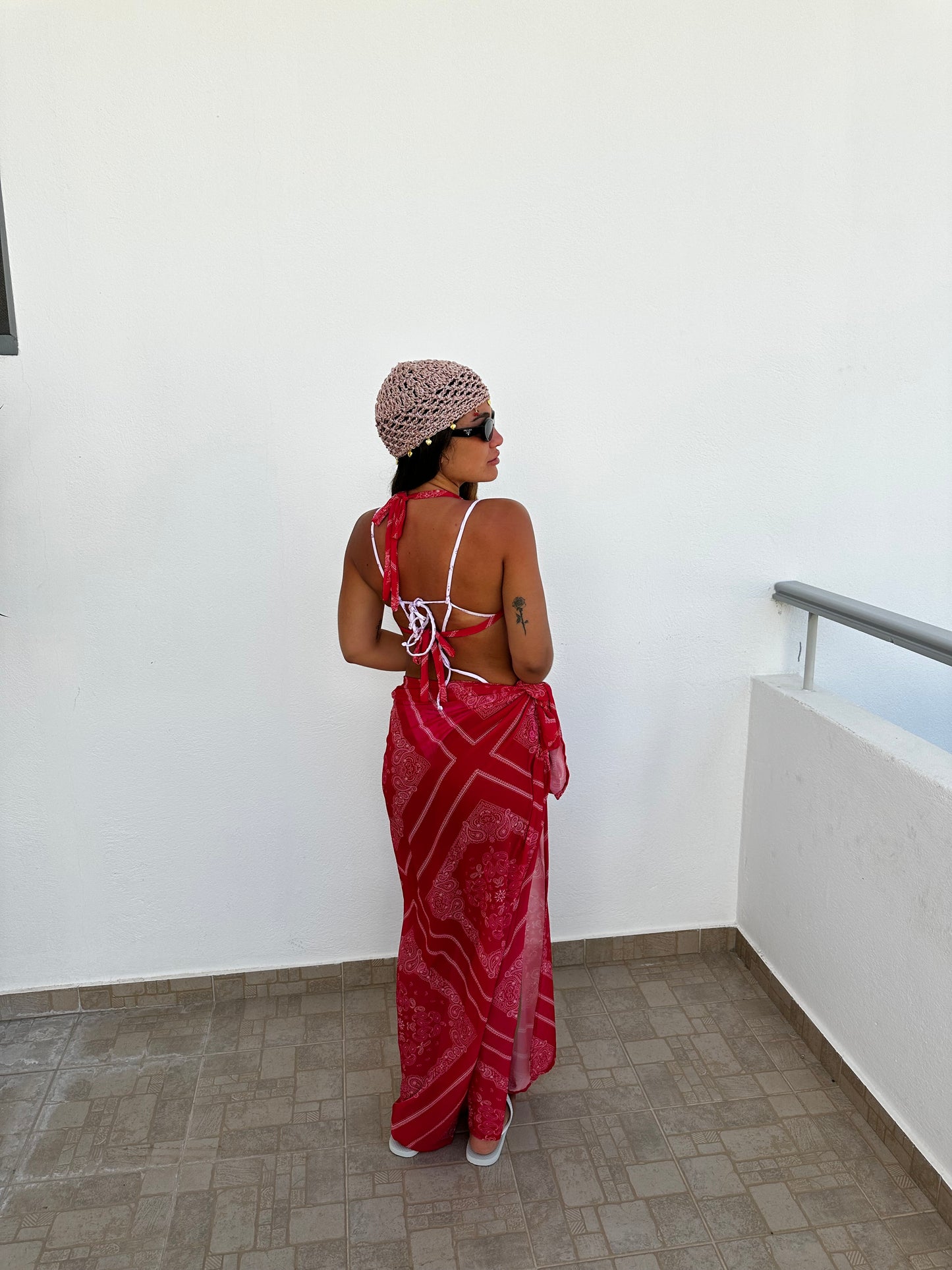 COORDINATO BANDANA TOP