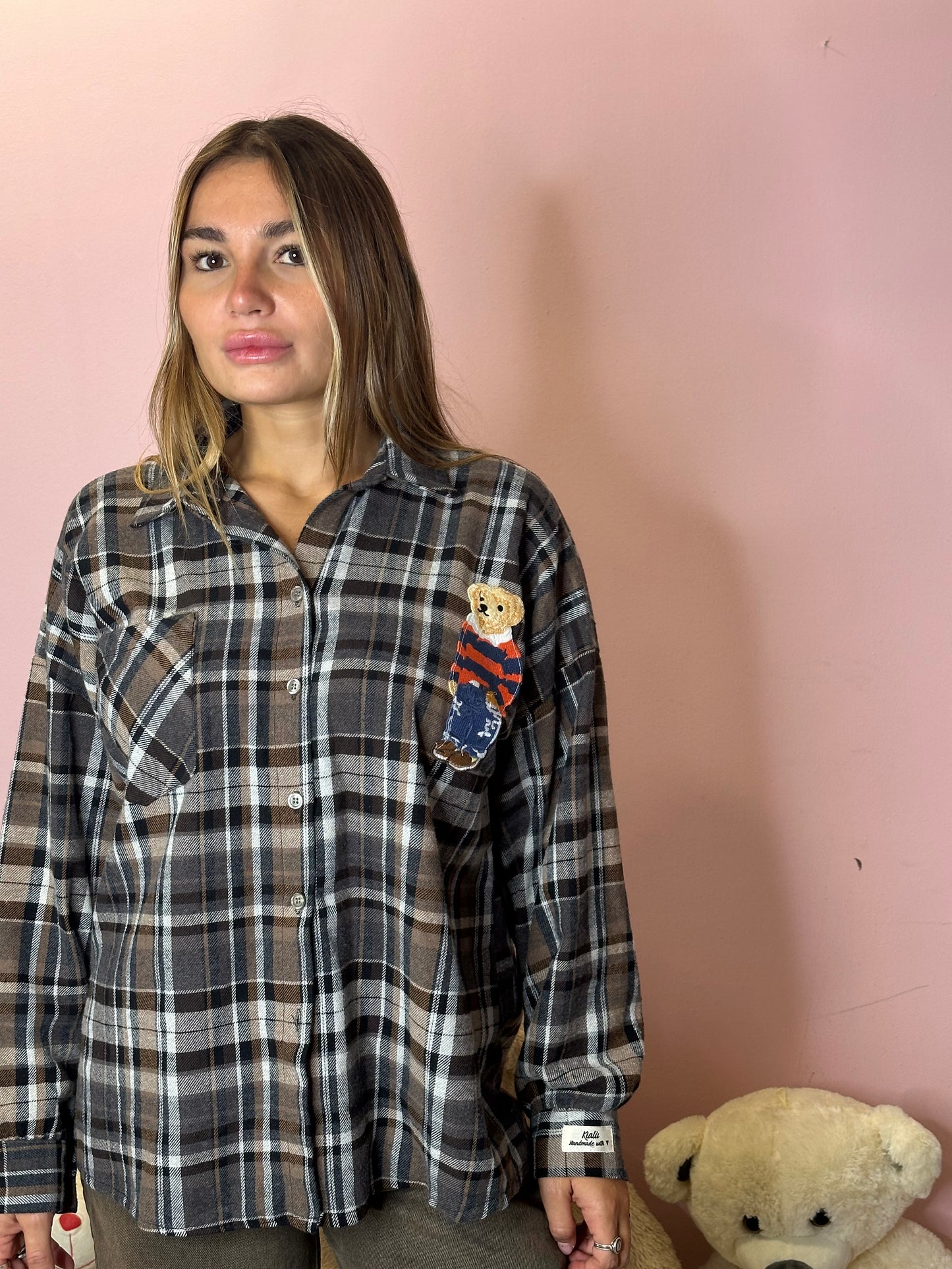 CAMICIA BROWN TEDDY