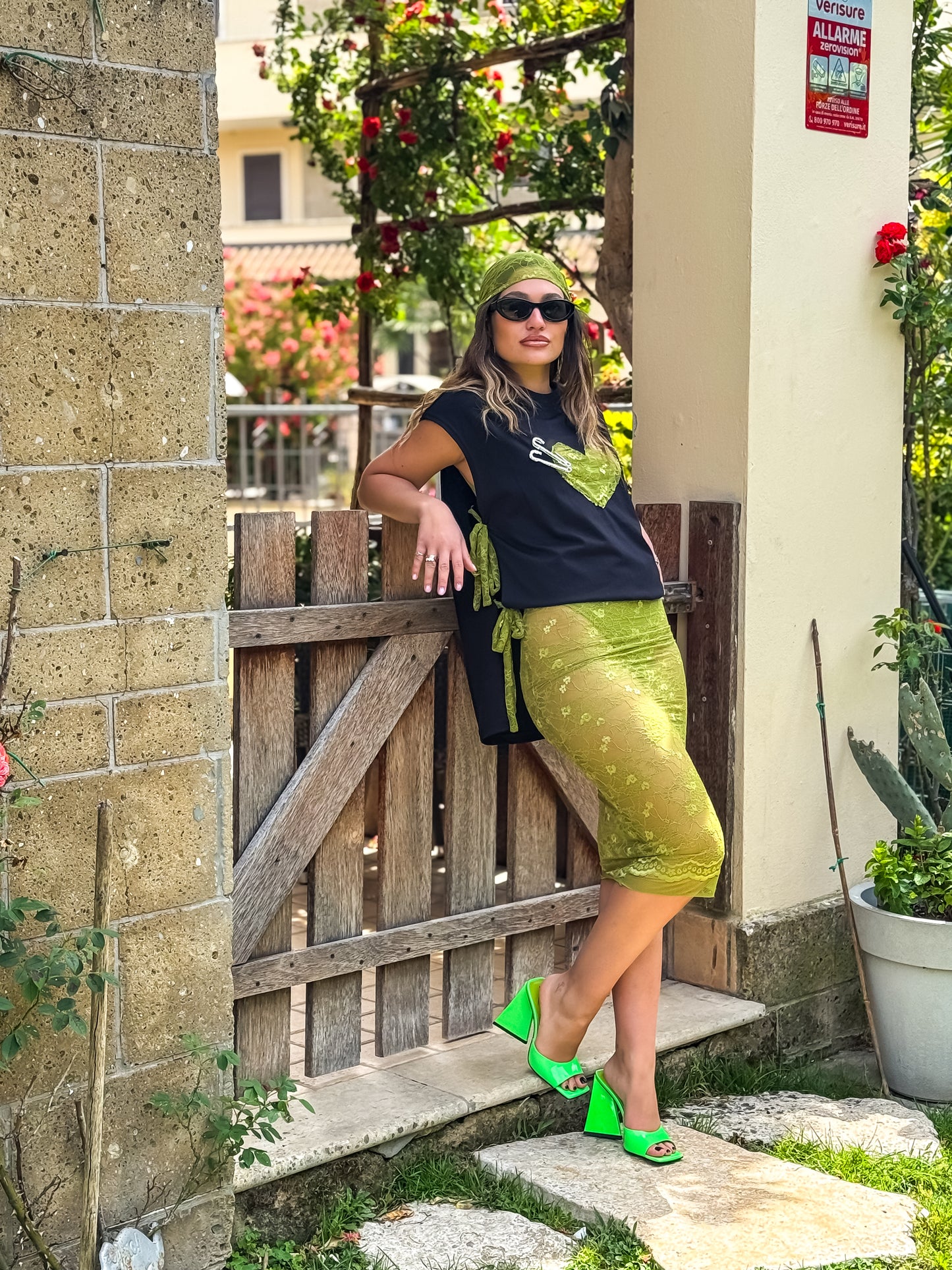 COORDINATO SANTORINI CON CANOTTA