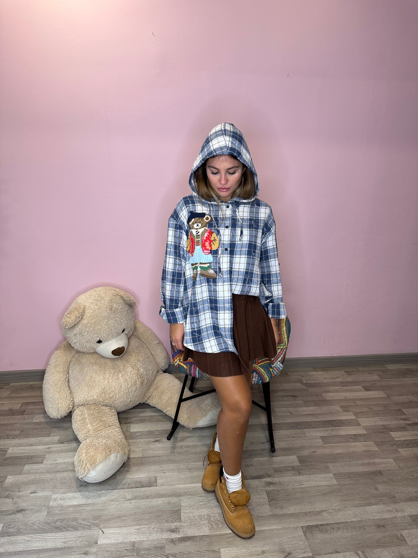 CAMICIA QUADRI TEDDY