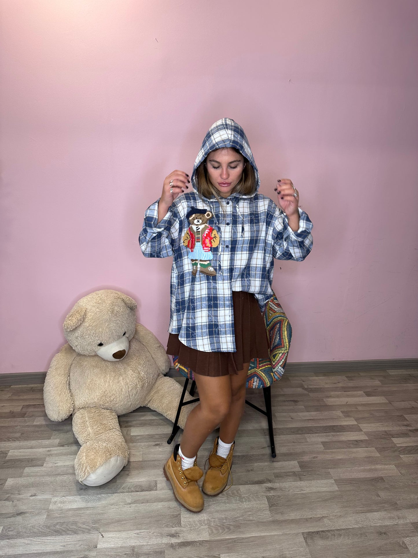 CAMICIA QUADRI TEDDY