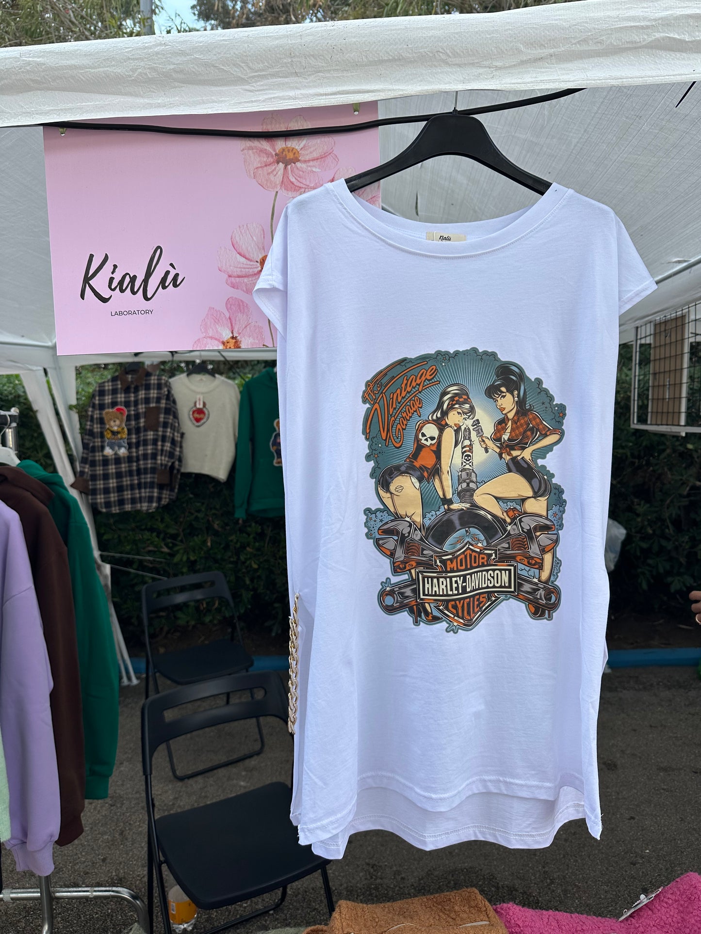 CANOTTA LUNGA STAMPA