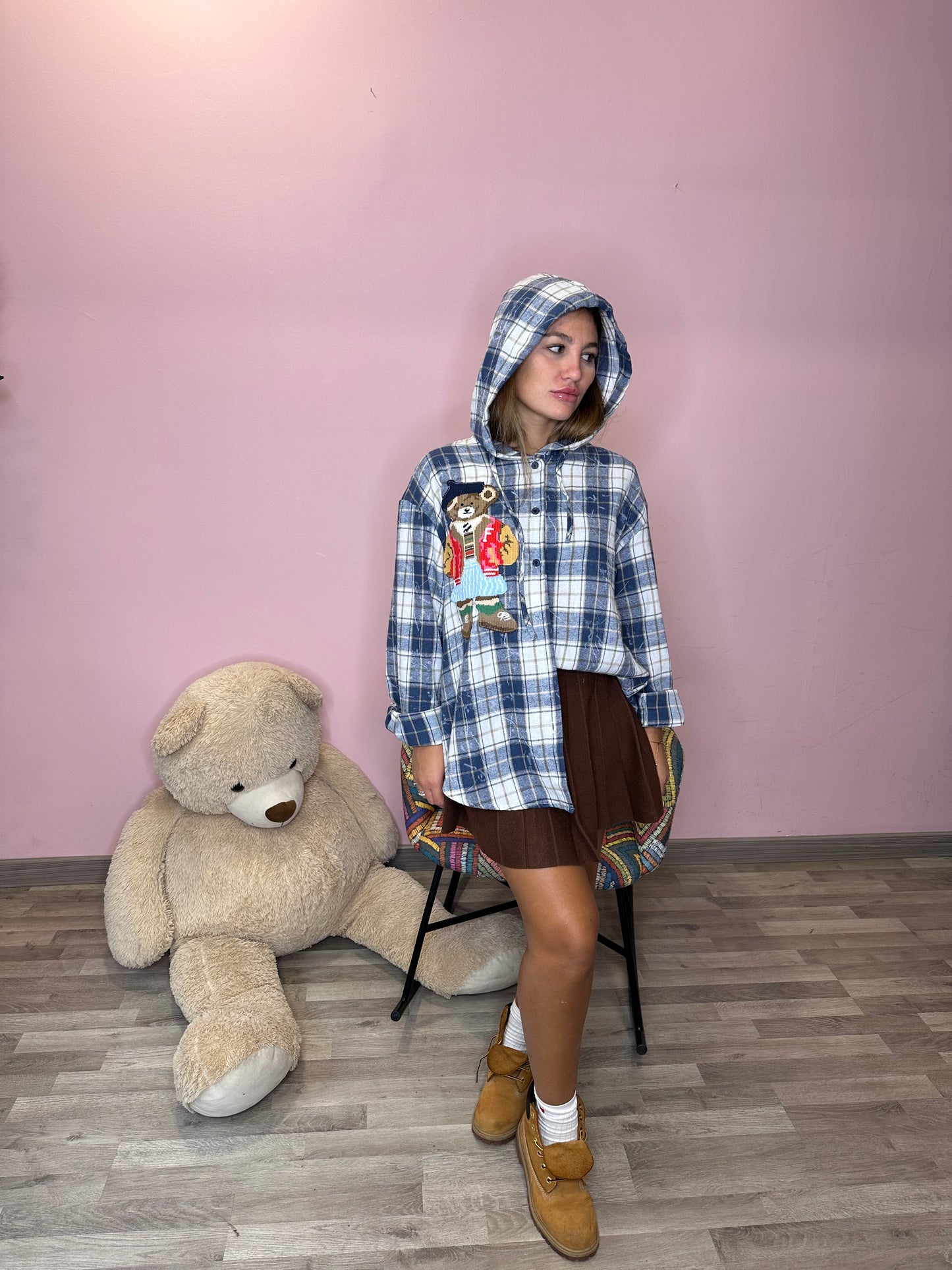 CAMICIA QUADRI TEDDY