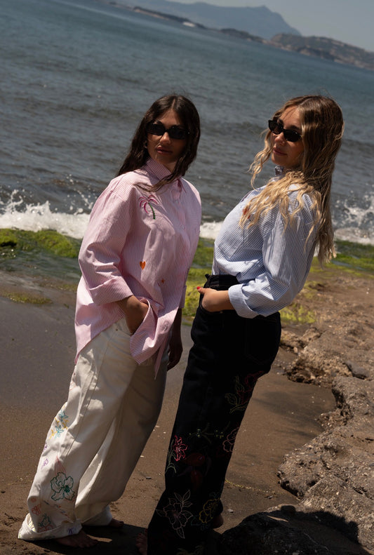 CAMICIA RICAMO