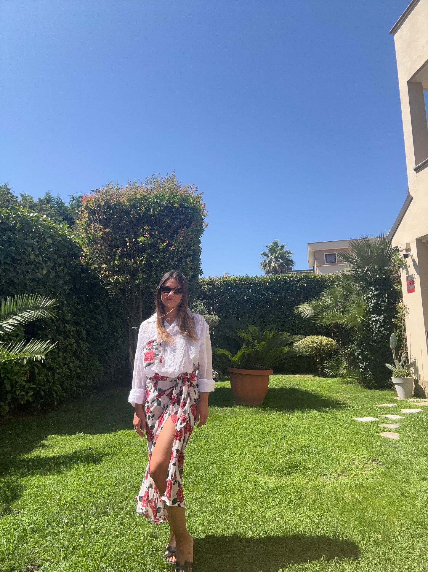 SET CAMICIA FIORI