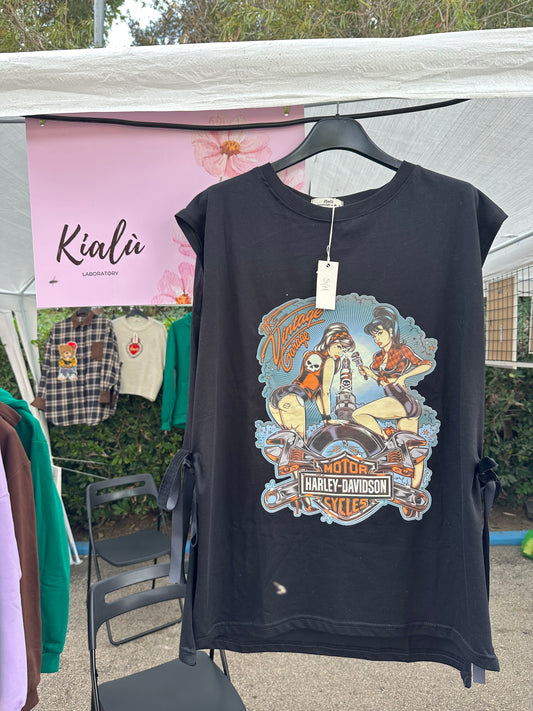 CANOTTA LUNGA STAMPA