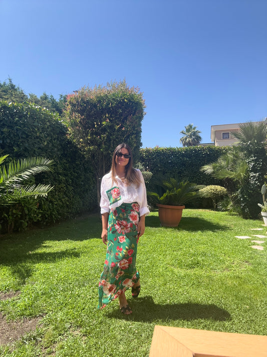 SET CAMICIA FIORI